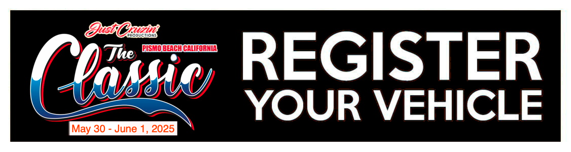 Click here to register your vehicle for our 2025 show!